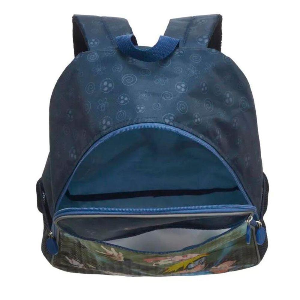 Kit Mochila Costas Lancheira Estojo Escolar Infantil Menino Naruto Shippuden Time 7 - 5