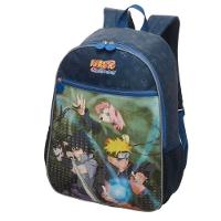 Kit Mochila Costas Lancheira Estojo Escolar Infantil Menino Naruto Shippuden Time 7 - 6
