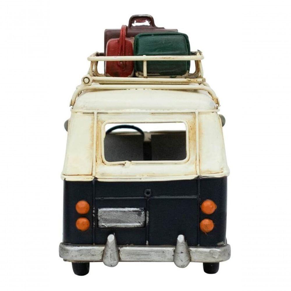 Kombi Preto Porta Retrato 19 Cm Estilo Retrô Vintage - 4