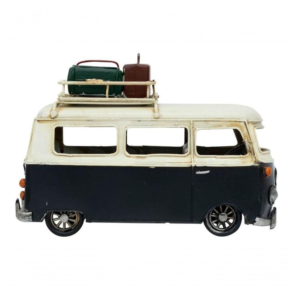 Kombi Preto Porta Retrato 19 Cm Estilo Retrô Vintage - 5