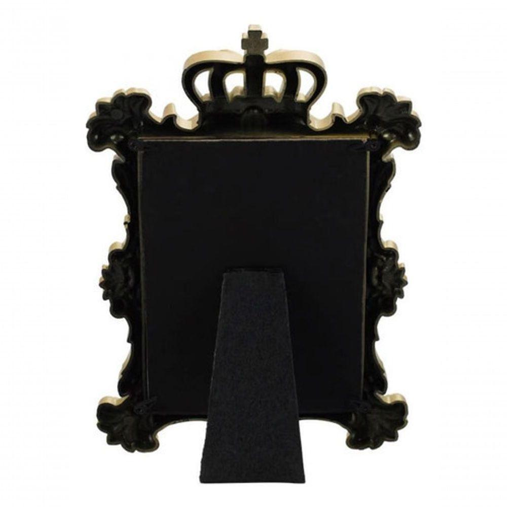 Porta Retrato Plástico Coroa Dourada 1 Foto 10x15cm - 3