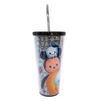 Copo Disney Cubos De Gelo Preto Mickey E Minnie 600 Ml - 3