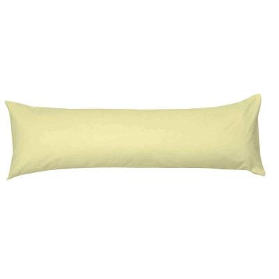 Fronha Para Travesseiro De Corpo Amarelo