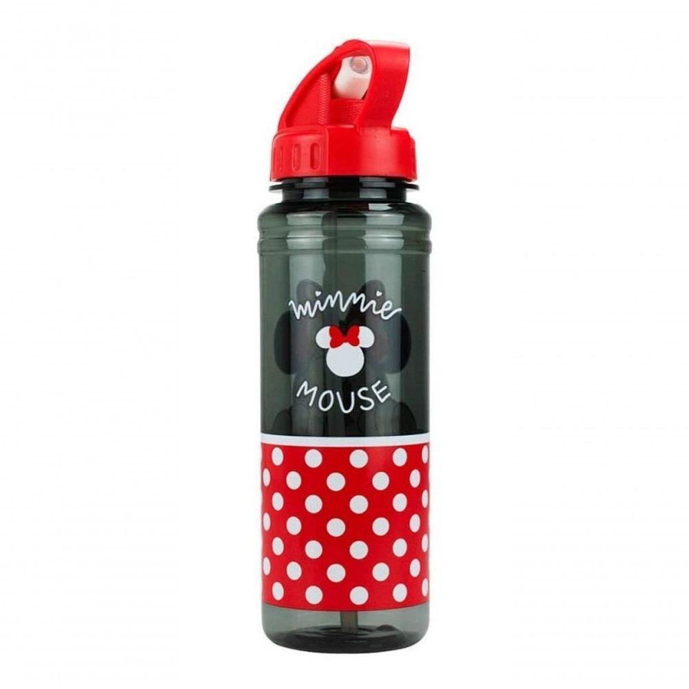 Garrafa Plastico Com Canudo Minnie Mouse 700ml Disney - 3