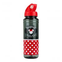 Garrafa Plastico Com Canudo Minnie Mouse 700ml Disney - 3