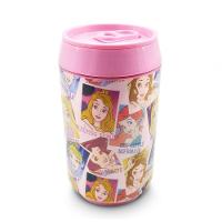 Copo Estilo Lata Princesas 350ml - Disney Rosa - 1