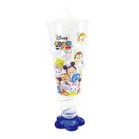 Copo Cone Azul Com Canudo Mickey & Minnie 250ml - Disney - 1