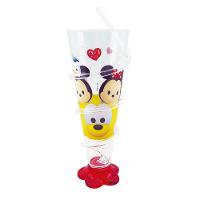 Copo Cone Vermelho Com Canudo Mickey & Minnie 250ml - Disney - 1
