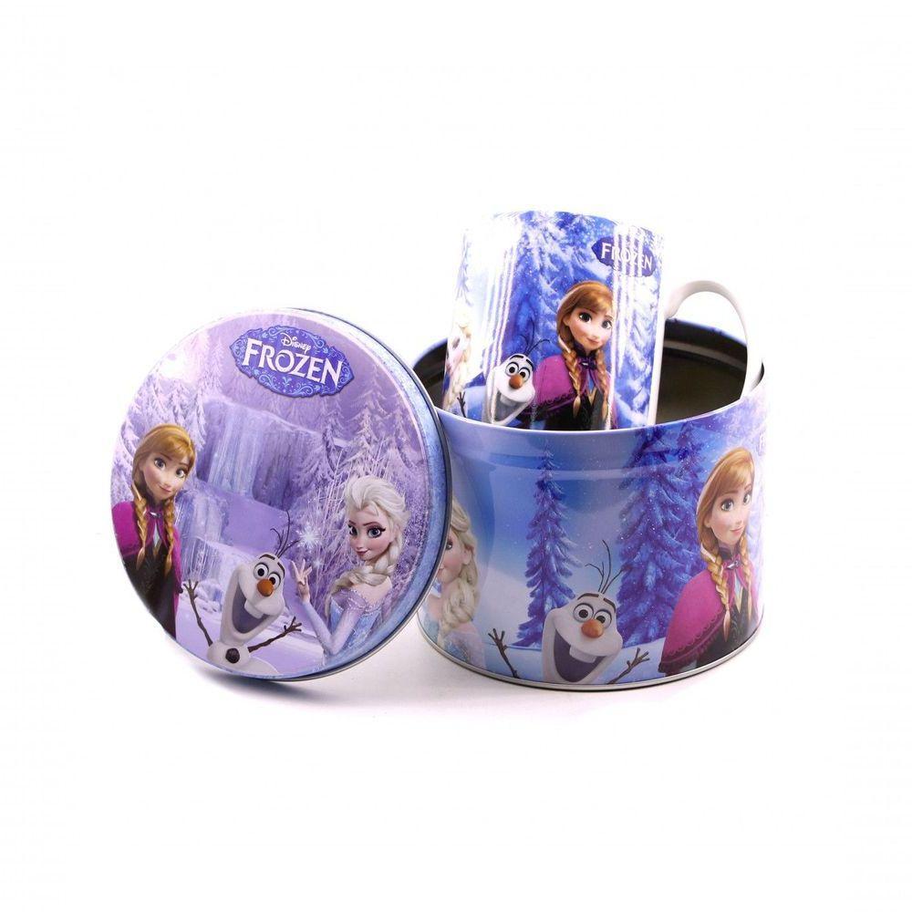 Caneca De Porcelana Na Lata 350 Ml Disney - Frozen - 1