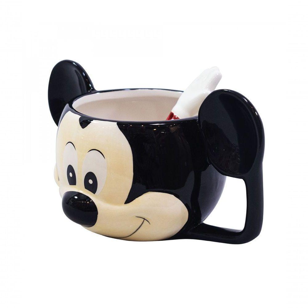 Caneca Porcelana Rosto 280 Ml - Mickey - 2