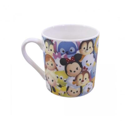 Caneca Porcelana Disney 250ml - Personagens Tsun Tsun