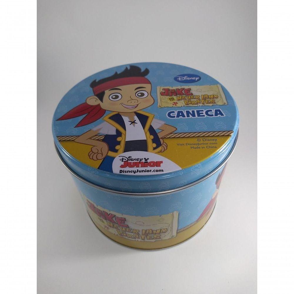 Caneca De Porcelana Na Lata Jake E Os Piratas 350 Ml Disney - 5