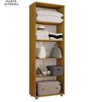 Armário Multiuso 2 Portas Caio Chf Móveis Cinamomo Com Off White - 7