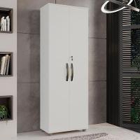 Armário Multiuso 2 Portas Caio Chf Móveis Branco - 1