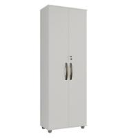 Armário Multiuso 2 Portas Caio Chf Móveis Branco - 8