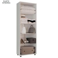 Armário Multiuso 2 Portas Caio Chf Móveis Branco - 9