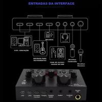 Kit Mesa De áudio Completo Com Microfone Condensador Qualidade Profissional Garantida! - 6