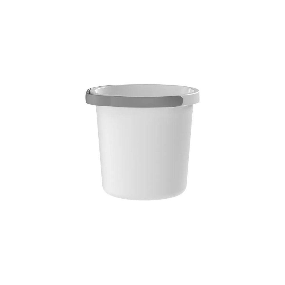 Kit Lavandeira Flow Com 02 Dispenser De Sabão 2,3 L Branco + 01 Balde 8,5 L Branco Ou - 2