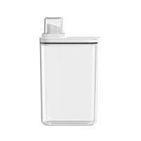 Kit Lavandeira Flow Com 02 Dispenser De Sabão 2,3 L Branco + 01 Balde 8,5 L Branco Ou - 3