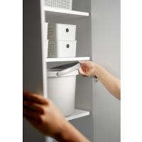 Kit Lavandeira Flow Com 02 Dispenser De Sabão 2,3 L Branco + 01 Balde 8,5 L Branco Ou - 6