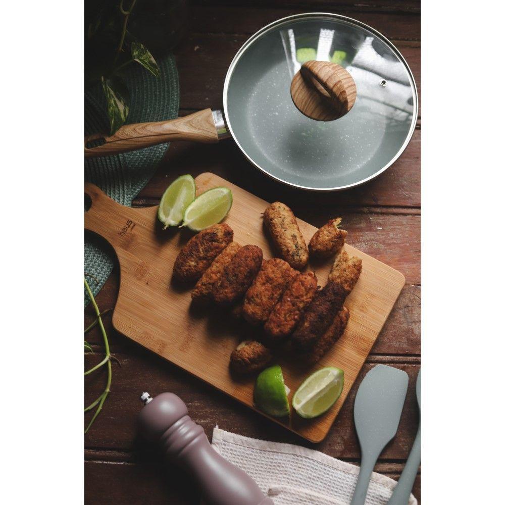 Frigideira Wok Botanika 28 Cm 3,4 L Para Indução Em Alumínio Com Revestimento Cerâmico Brinox - 3