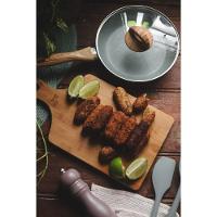 Frigideira Wok Botanika 28 Cm 3,4 L Para Indução Em Alumínio Com Revestimento Cerâmico Brinox - 3