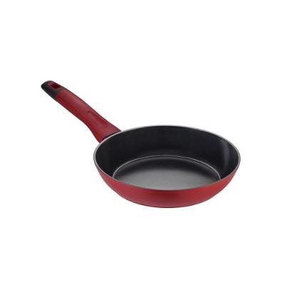 Frigideira Everyday 24 Cm Vermelha Em Alumínio Forjado Com Revestimento Antiaderente Indução Oxford
