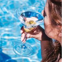 Taça Martini Drink Festa Luxo 290ml Copo Espumante Boccati Cor:transparente - 2