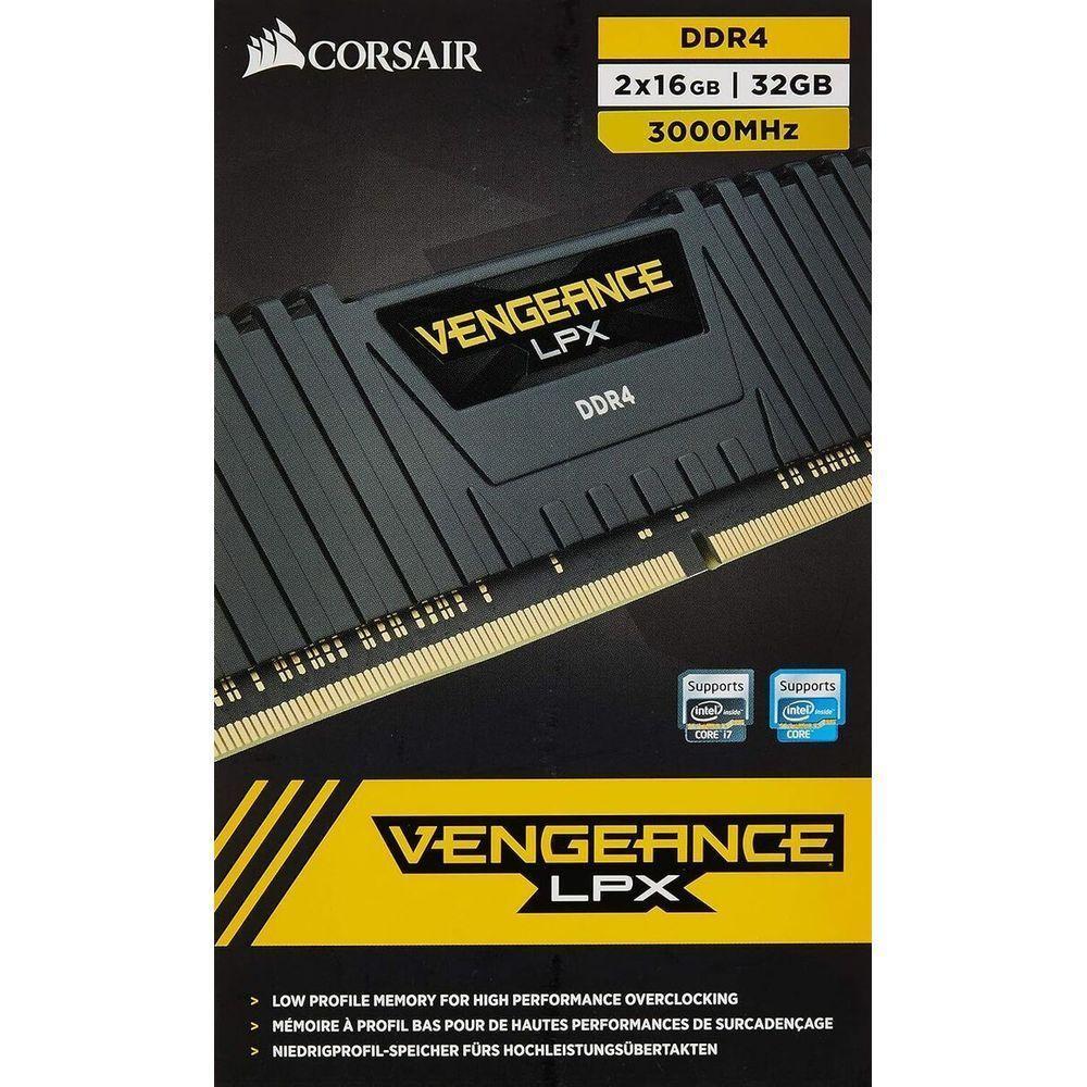 Memoria Ram Corsair Vengeance Lpx 64gb (2x32gb) Ddr4 3000mhz - Cmk64gx4m2d3000c16 - 2