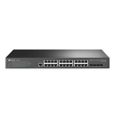 Switch Gerenciável L2+ C- 24 Portas Gigabit E 4 Slots Sfp Jetstream Tl-sg3428 Smb