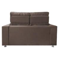 Sofá Retrátil E Reclinável 2 Lugares Londres 1.60cm C/molas Marrom - 2