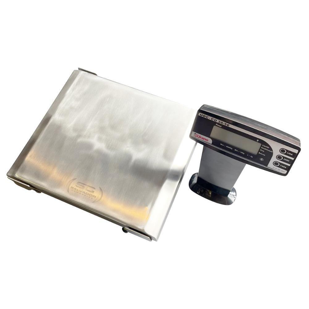 Balança Para Check-out Udc Co-e 30-5 Serial E Usb 33x28 30kg Urano Bivolt - 4