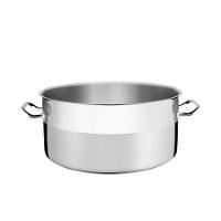 Caçarola Rasa Tramontina Professional Em Aço Inox Com Fundo Triplo Sem Tampa 40 Cm 23 L - 1