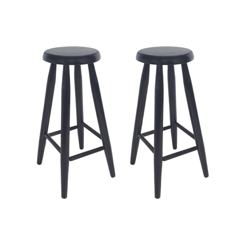 Bancada Cozinha Gourmet Ditália Com 2 Banquetas Preto - 8