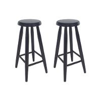 Bancada Cozinha Gourmet Ditália Com 2 Banquetas Preto - 8