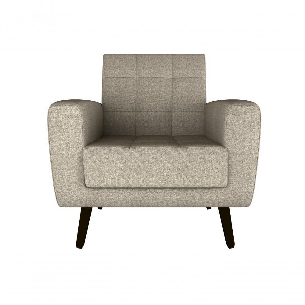 Poltrona Cadeira Sala Decorativa Recepção Livia Matrix Millenium - 4