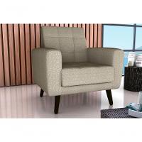 Poltrona Cadeira Sala Decorativa Recepção Livia Matrix Millenium - 2