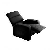 Poltrona Cadeira Do Papai Reclinável Porta Copos Pulse Preto - 2