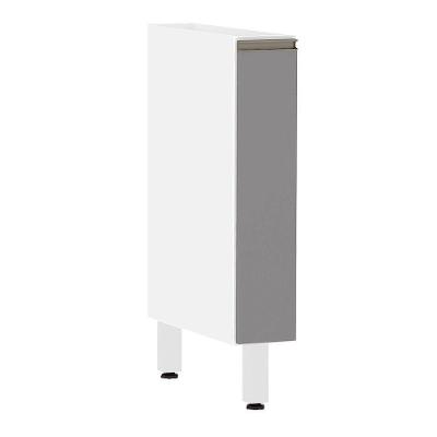 Balcão De Cozinha Sem Tampo 15cm 1 Porta Pérola Luciane Móveis