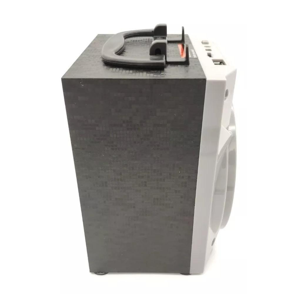 Caixa Som Portátil Bluetooth Mp3 Pen Drive Radio Fm 8w Aero - 3