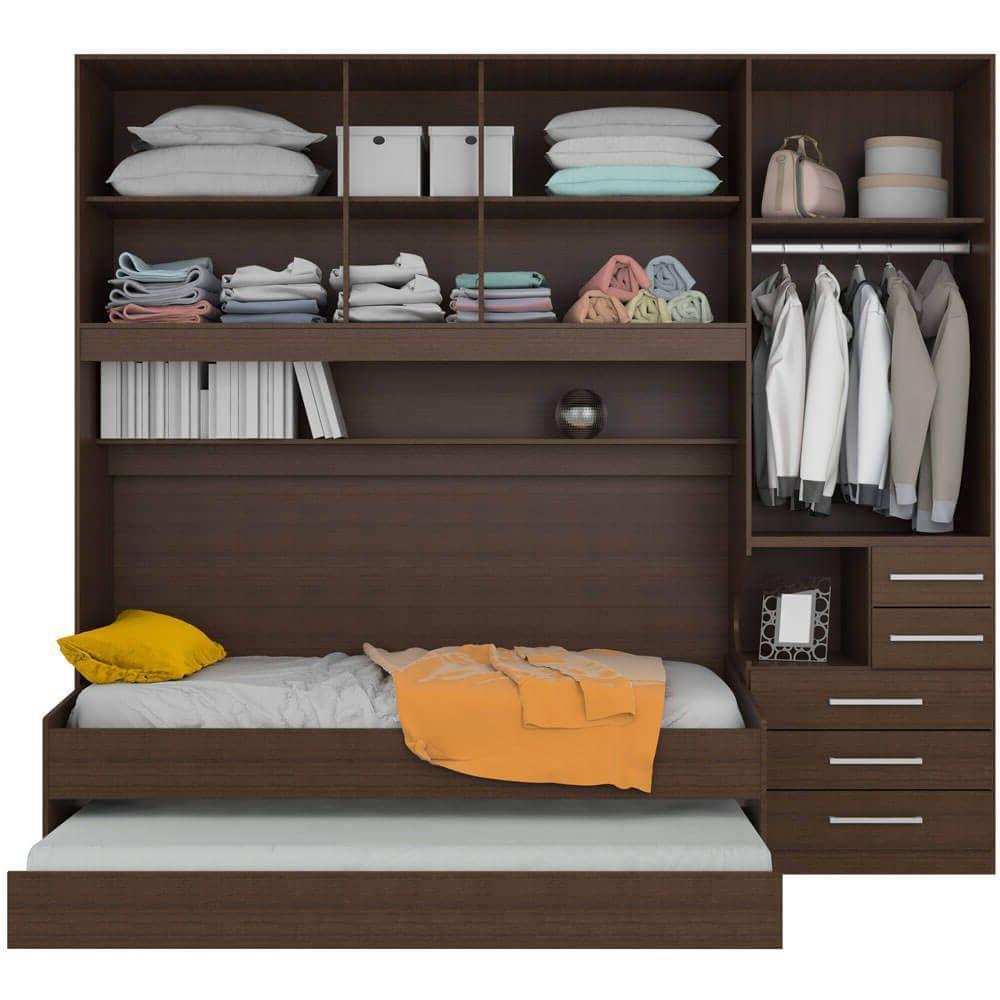 Dormitório De Solteiro Transversal Sem Cama 1326s Direito San Remo - 5