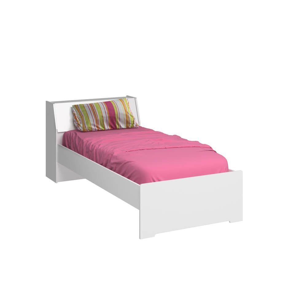 Dormitório De Solteiro 1225 Completo Direito Branco - 4