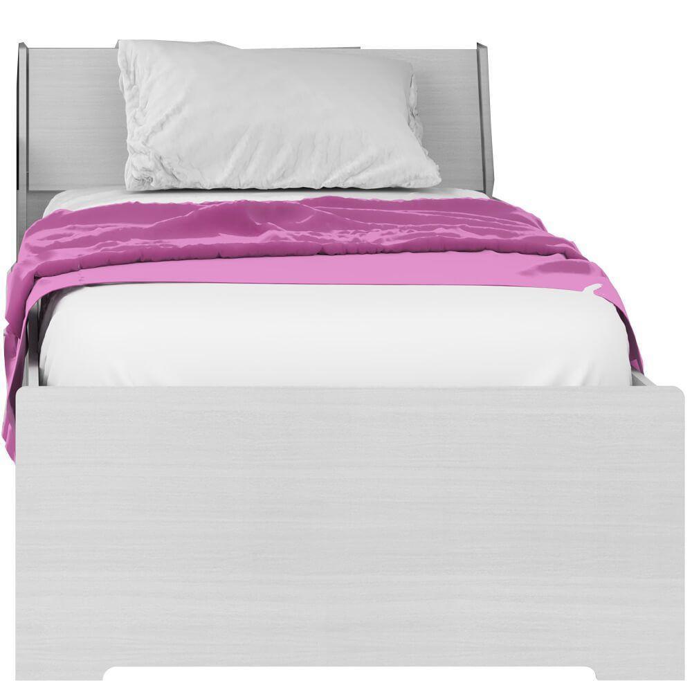 Dormitório De Solteiro 1225 Completo Direito Branco - 8