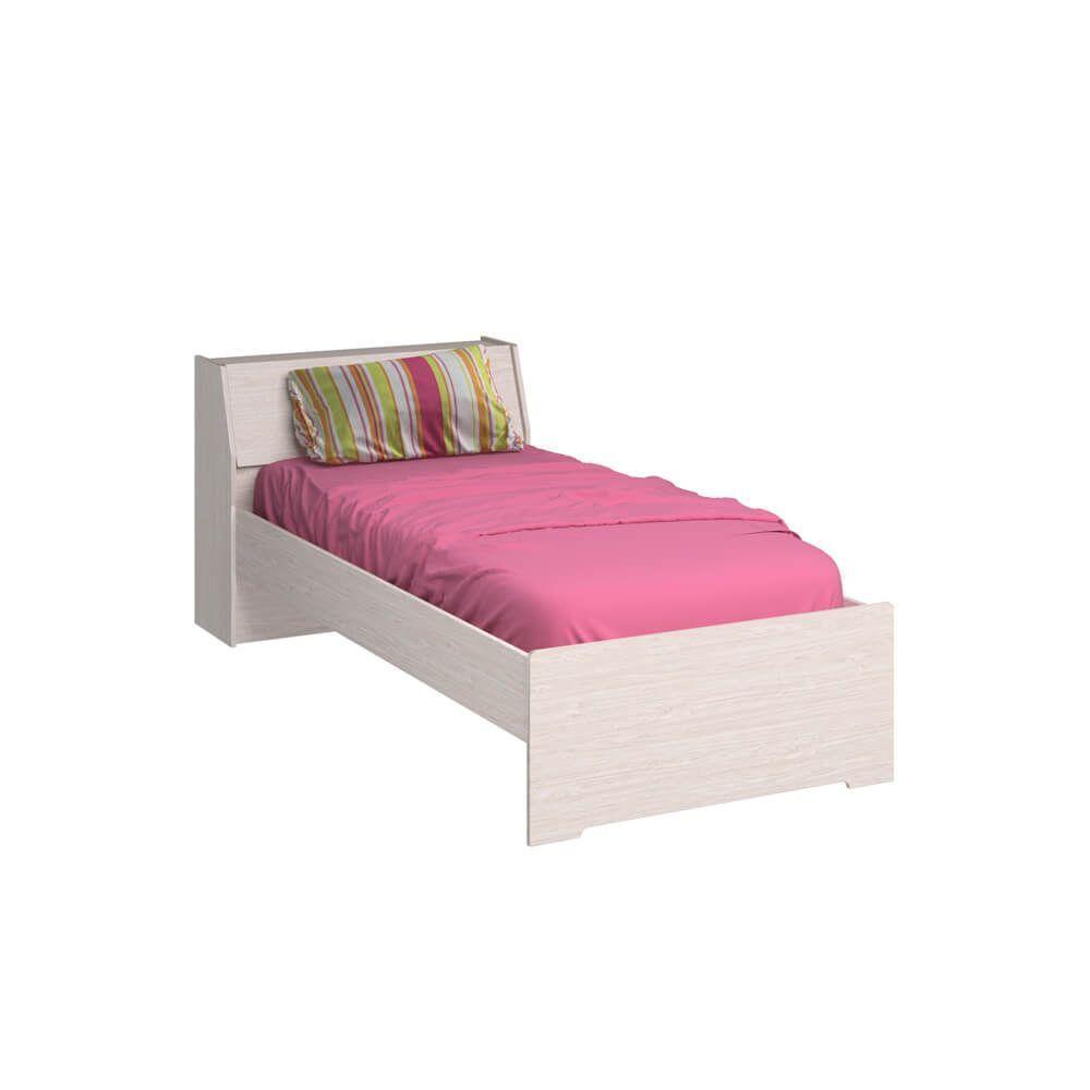 Dormitório De Solteiro 1225 Completo Direito Carvalho Claro - 8