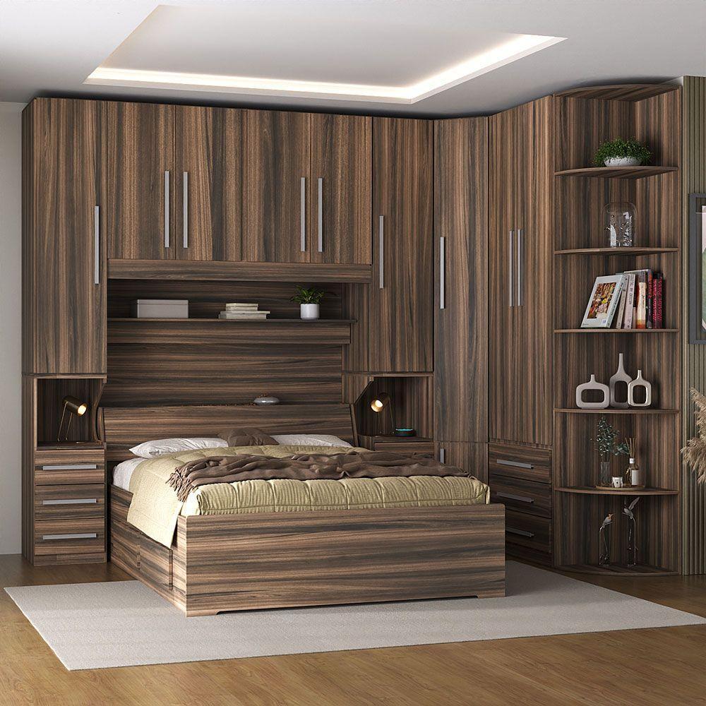 Dormitório Queen Size Sem Cama 1219s San Remo - 4