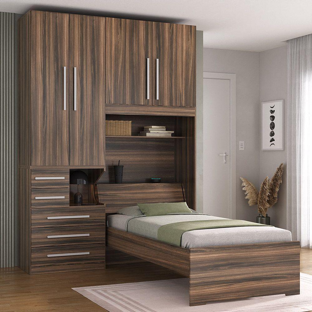 Dormitório De Solteiro 1225 Completo Esquerdo San Remo - 1