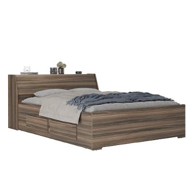 Cama Baú Queen Size Com 4 Gavetas Ilan 1251 San Remo
