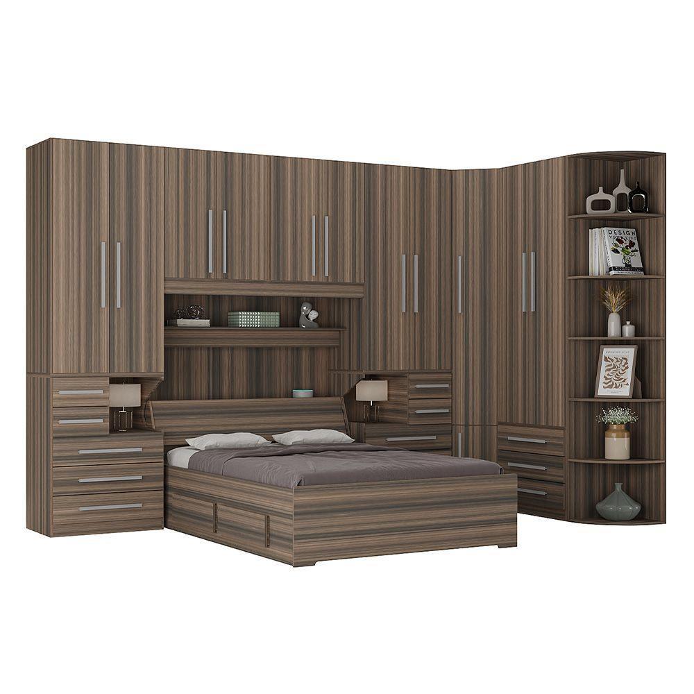 Dormitório Queen Size Sem Cama 1344s San Remo - 1