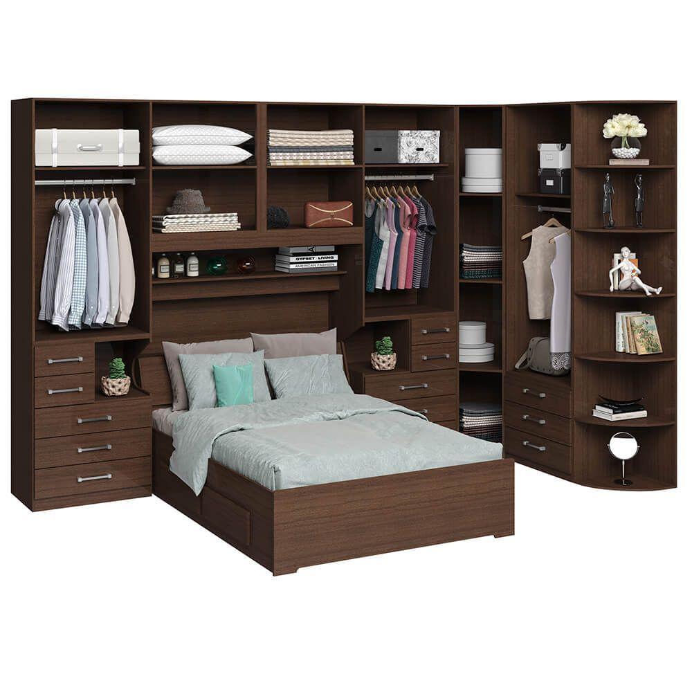 Dormitório Queen Size Sem Cama 1344s San Remo - 4