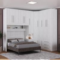 Dormitório Queen Size 1218 Direito Carvalho Claro - 7